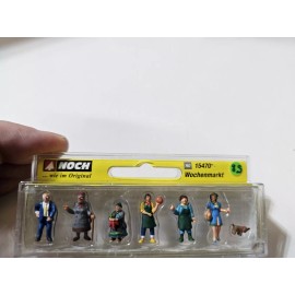 Noch Market Figure Set 15470 HO Scale
