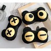[Popular Item] New Character Eyepatch Cute Bear Sleeping Eyepatch Eye Mask Eye Mask Blackout Eyepatch Friend Gift Bear Eyepatch Haerong haerong 3ea