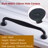20pcs Black Kitchen Cabinet Handles Door Knobs Bar Drawer Cupboard