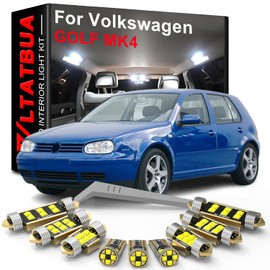 WLTATBUA LED Interior Light Kit Package Replacement for Volkswagen VW GOLF 4 MK4 GT R32 1997 1998 1999 2000 2001 2002 2003 2004