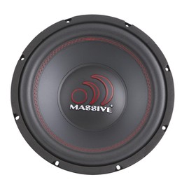Massive Audio TKO12S4 TKO Series. 12 Inch, 600 Watt, 8mm Top Plate, Single 4 Ohm Car Subwoofer. Sold Individually.