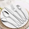 LIANYU 40-Piece Silverware Set, Stainless Steel Flatware Set for 8,