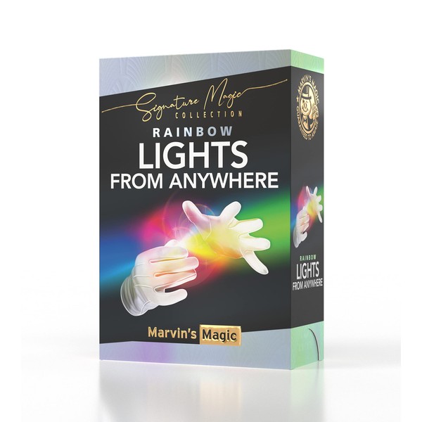 Marvin's Magic - Rainbow Lights From Anywhere - Professional Magic Tricks Set - Amazing Magic Tricks For Children & Adults - Includes Light Props and Instructions
