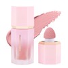 LOPHE Liquid Blush for Cheeks, Soft Cream Liquid Blush Stick