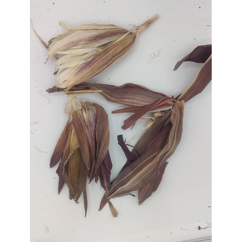Real Natural Dried Mini Indian Corn Husk, 24 husks, 5-8