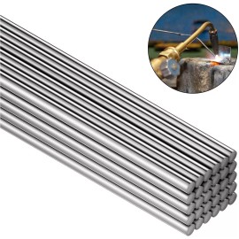 Smart Weld Aluminum Solution Welding Flux-Cored Rods Wire Brazing 1/16" 5/64" Legth 19.5" - Φ1/16" Legth 19.5", 25-pk