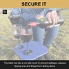 OLPRO | Portable Camping Table with Spike | Lightweight &
