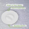 Mind Reader , Hygienic Disposable Bathtub Stopper, Stops Water, Tub,