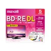 maxell BD-RE DL Standard 260 Minutes 2X Speed Wide Printable