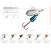 Rapala Classic Vibrax 02 Wildeye Tackle, Silver Shiner, 3/16