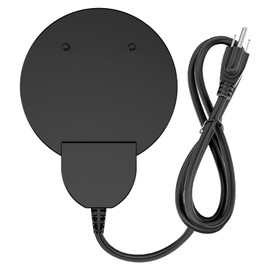 YOUTHTXY 250W De-Icer Birdbath Heater with Black Teflon Coating, Integral Cast Aluminum Trough Heater for Livestock,Poultry, Birds, and Wildlife, Winter Use for Chicken Water Heater,9.84FT Cord