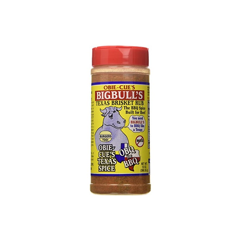 Obie-Cue's Big Bull's Texas Brisket Seasoning - 13oz