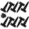 Pack of 10 4 Inch T-Hinges Gate Hinges Door Barn