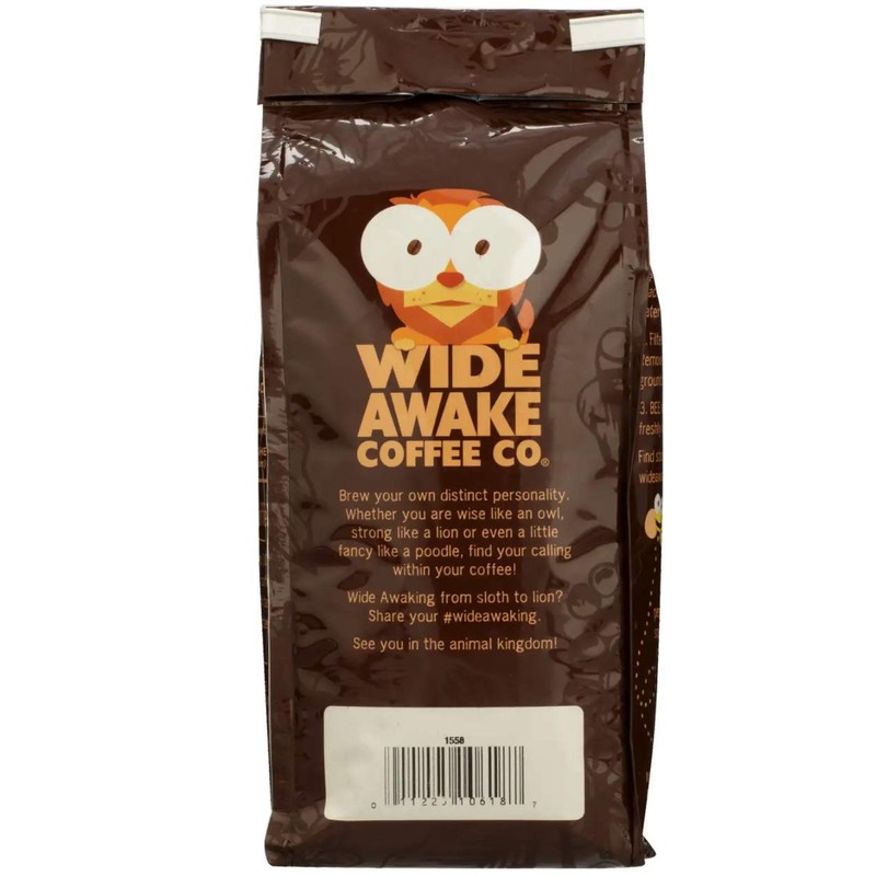 Wide Awake Coffee House Blend Ground Coffee, 12 Ounce