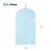 Kids Garment Bag, 30x18 Breathable Clothes Cover for Toddler &