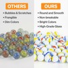MAQIHAN 78pcs Glass Marbles - Bulk Marble Collection Cat Eye