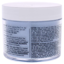 Cuccio Pro Powder Polish Dip - Blue W/ Blue Mica - Nail Lacquer for Manicures & Pedicures, Easy & Fast Application/Removal - No LED/UV Light Needed - Non-Toxic, Odorless, Highly Pigmented - 2 oz