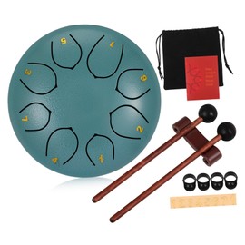 Mipcase Hand Drum for Adults Carbon Steel Tongue Drum Ethereal Sound Musical Instrument for Yoga Garden Outdoor Use Elegant Design Versatile Applications