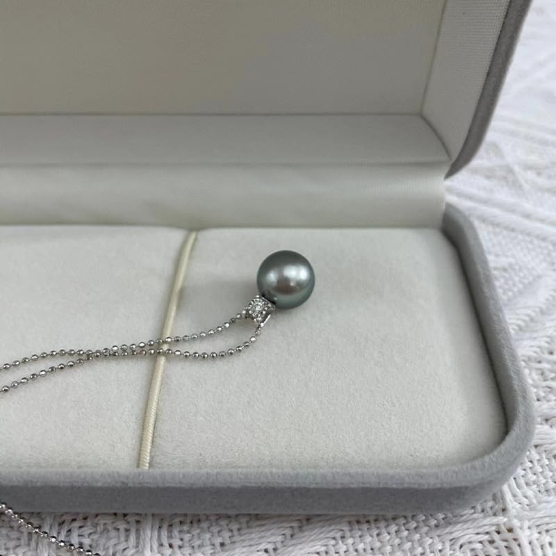 Tahitian Black Pearl Necklace,Quality Handpicked AAA Tahitian Black Pearls