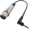 KEEPDRUM MC-025XJ Audio Cable 30 cm XLR Female TRS 3.5
