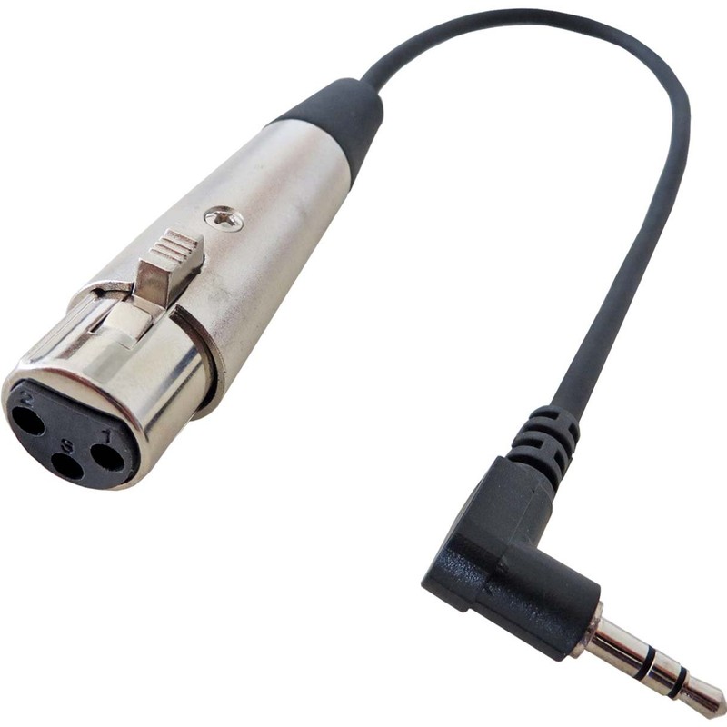 KEEPDRUM MC-025XJ Audio Cable 30 cm XLR Female TRS 3.5
