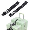 Vividwise Luggage Straps, Stretchable Luggage Connector Straps for Suitcases, Metal
