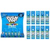 Push Pop Blue Candy Lollipops, 10 Ct Individually Wrapped in