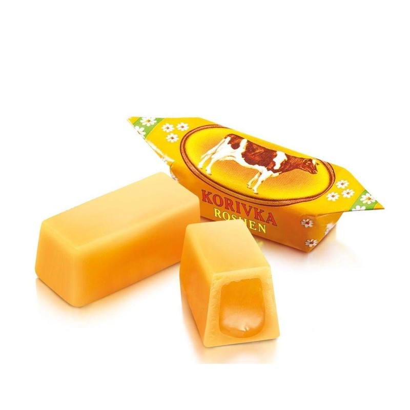 Roshen Korovka Fudge Candy (Korivka Cow Candy) 205g/7.23oz (Pack of