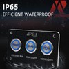 APIELE Rock Lights Switch, ON Off Rocker Toggle Push Button