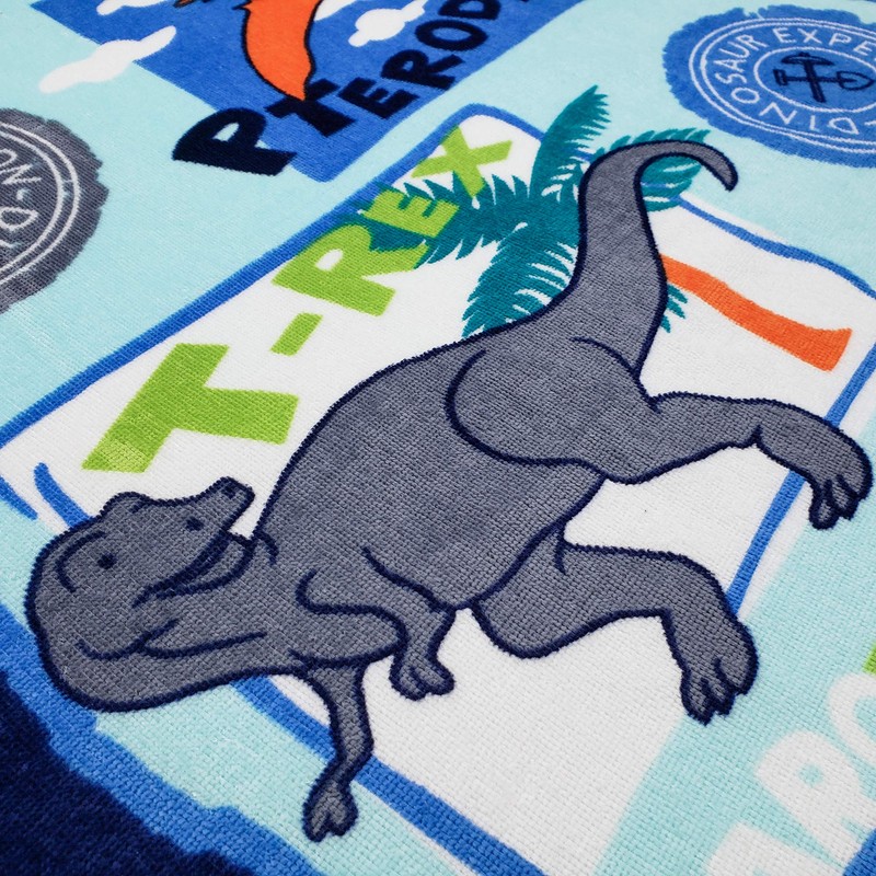 Softerry - Dinosaurs Beach Towel 28 x 51 inches 100%