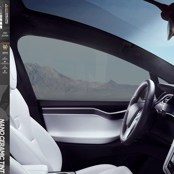 DIY-MotoShield Pro Premium Nano Ceramic Tint (35% VLT) 36” in