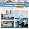 VooGenzek 4 PCS Cabinet Suspension Brackets, Cupboard Wall Mounting, Kitchen