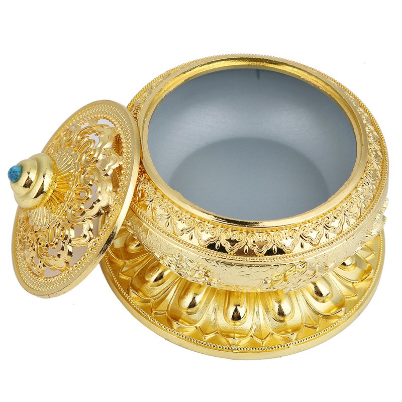 Incense Burner Smoke Backflow Ceramic Glaze Censer Cone Holder Home