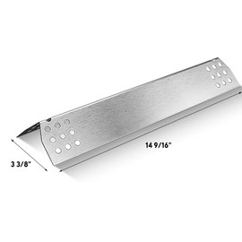 Uniflasy Replacement Parts Kit for Nexgrill 720-0830H, 720-0830D, 720-0783E – Stainless Steel Burner, Heat Plate, Igniter Set – Compatible with Kenmore, Members Mark, BHG, and More