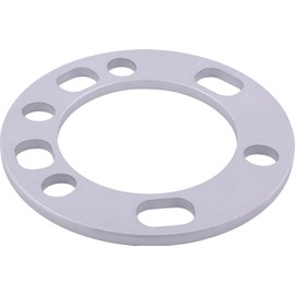 ZHTEAPR 4pc 8mm Universal Wheel Spacers Adapters Compatible with Toyota Chevy GMC 6 Lug and 5 Lug Ford Dodge 5x5.5 5x139.7 6x5.5 6x139.7 for 75-96 F150,94-18 Ram 1500,98-20 Silverado 1500