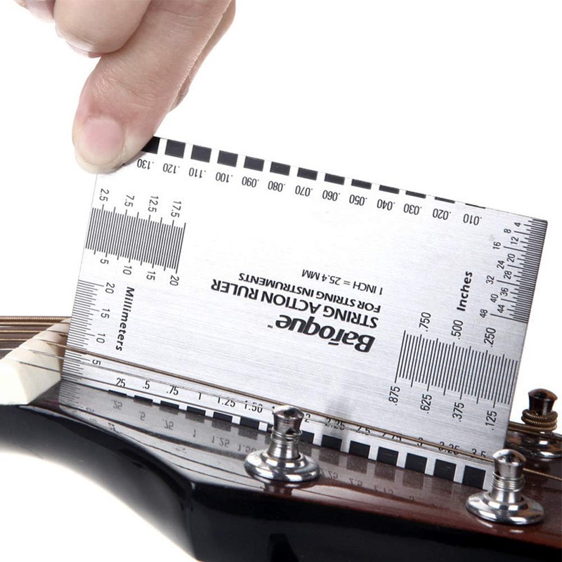 Guitar Measure Tools Set Includes 9 Understring Radius Gauge Set