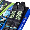 OXFORD ROK Straps HD 25mm Adj Black + Blue/Green ROK001