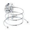 Wenko 18770100 Turbo-Loc Porta Asciugacapelli, Fissaggio Senza Trapano, Acciaio, 11,5