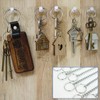 120Pcs Key Rings Six Different Sizes Key Ring Hoop (12mm,15mm,20mm,25mm,28mm,30mm)
