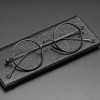 Coyee Titanium Round Eyeglass Frame Retro Glasses Ultralight Spectacles Black