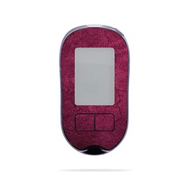 MightySkins Skin Compatible with Accu-Chek Aviva Plus - Pink Gravel | Protective, Durable, and Unique Vinyl Decal wrap Cover | Easy to Apply, Remove, and Change Styles | Made in The USA