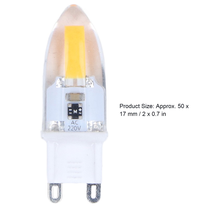 6PCS G9 LED COB Light Bulb 500LM Ceiling Lamp Bulb