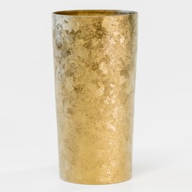 HORIE T08KM350 Titanium Double Tumbler, Made in Tsubame, Niigata Prefecture, Premium 11.8 fl oz (350 cc), Gold