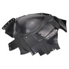 TRQ Front Right Forward Inner Fender Liner Black Passenger Side