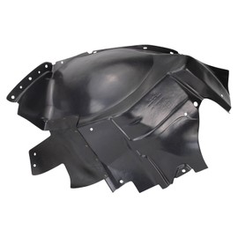TRQ Front Right Forward Inner Fender Liner Black Passenger Side Compatible with 2007-2010 Saturn Outlook GM1249177