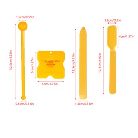 UtySty 32 Pack Caulk Tool Set Finishing Caulking Tools Smoothing Ball Corner Gap Seam Sealing Streamline Spatula Spreader Applicator for Sealant Grout Glue Tile Floor Window Kitchen Sink Joint