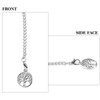 SIBOSUN Pocket Watch With Albert T-Bar Chain & Lobster Clasps