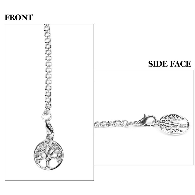SIBOSUN Pocket Watch With Albert T-Bar Chain & Lobster Clasps