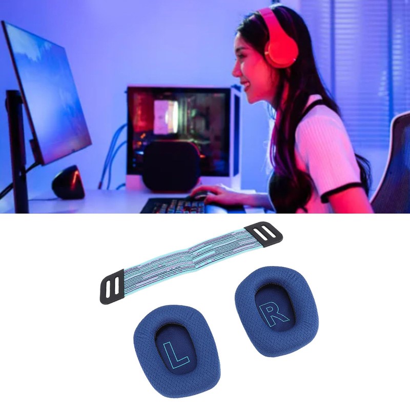 Ear Pads G733 G335, Replacement Earpads Cushions for LogitechG733 Wirelesss