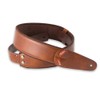Right On! Straps MOJO Charm/Brown Guitar Strap w/embedded pickholder